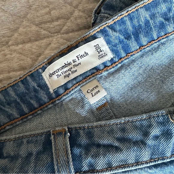 Abercrombie & Fitch Denim - Abercrombie & Fitch Vintage Flare Jeans in Light Blue